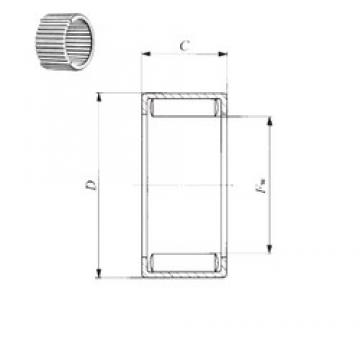 IKO YT 1725 Rolamentos de agulha