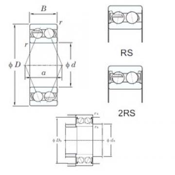 25 mm x 62 mm x 25.4 mm  KOYO 5305-2RS Rolamentos de esferas de contacto angular