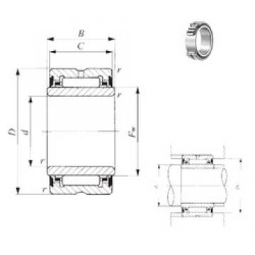 120 mm x 165 mm x 46 mm  IKO NA 4924UU Rolamentos de agulha