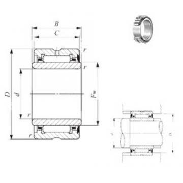 22 mm x 39 mm x 18 mm  IKO NA 49/22U Rolamentos de agulha