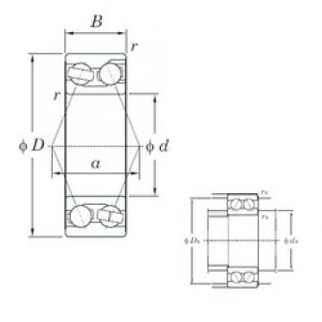 12 mm x 32 mm x 15.9 mm  KOYO 3201 Rolamentos de esferas de contacto angular