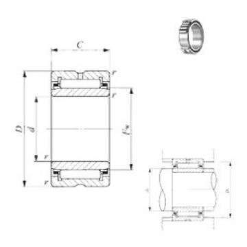 70 mm x 100 mm x 30 mm  IKO NA 4914 Rolamentos de agulha