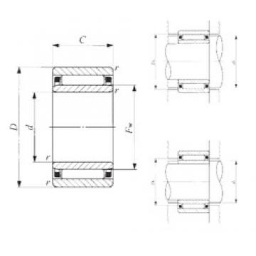 30 mm x 47 mm x 16 mm  IKO NAF 304716 Rolamentos de agulha