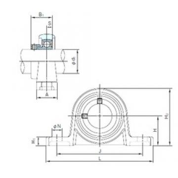 NACHI MUP002 Unidades de rolamento