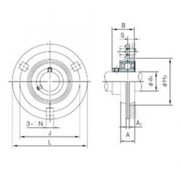 NACHI BPF6 Unidades de rolamento