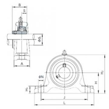 NACHI UCIP324 Unidades de rolamento