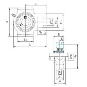 NACHI UCT321 Unidades de rolamento