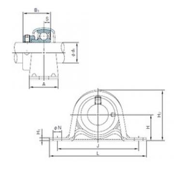 NACHI UCF320 Unidades de rolamento