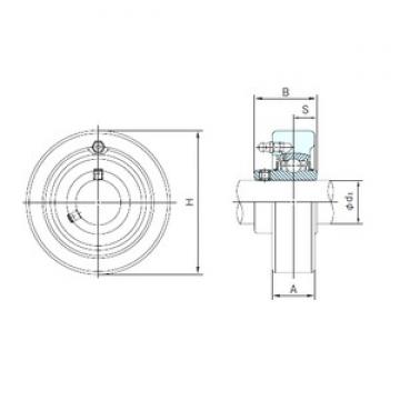 NACHI UCC208 Unidades de rolamento