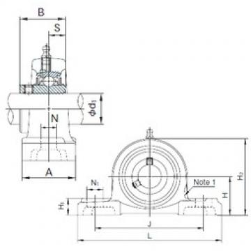 NACHI UCP305 Unidades de rolamento