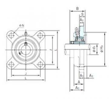 NACHI UCFS313 Unidades de rolamento