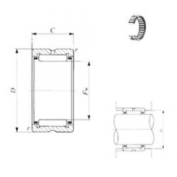 IKO RNA 4901 Rolamentos de agulha