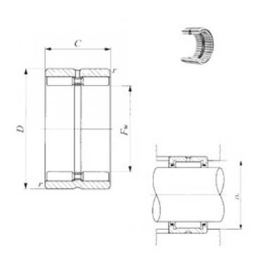 IKO GTR 425630 Rolamentos de agulha