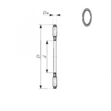 IKO NTB 120155 Rolamentos de agulha