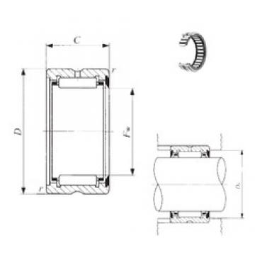 IKO BR 303920 U Rolamentos de agulha