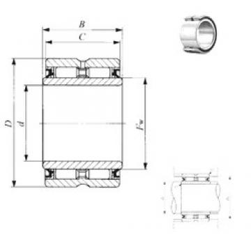 41,275 mm x 65,088 mm x 32 mm  IKO GBRI 264120 UU Rolamentos de agulha