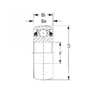 39 mm x 85 mm x 30,175 mm  CYSD W209PPB4 Rolamentos de esferas profundas