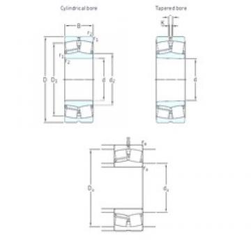 200 mm x 420 mm x 138 mm  SKF 22340 CCKJA/W33VA405 Rolamentos esféricos de rolamentos