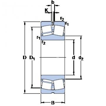 70 mm x 150 mm x 35 mm  SKF 21314 E Rolamentos esféricos de rolamentos