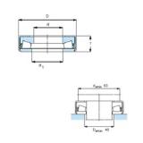 SKF 353118 Rolamentos aparafusados